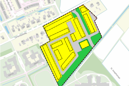 Uitwerkingsplan De Wellen Zuidoost vastgesteld